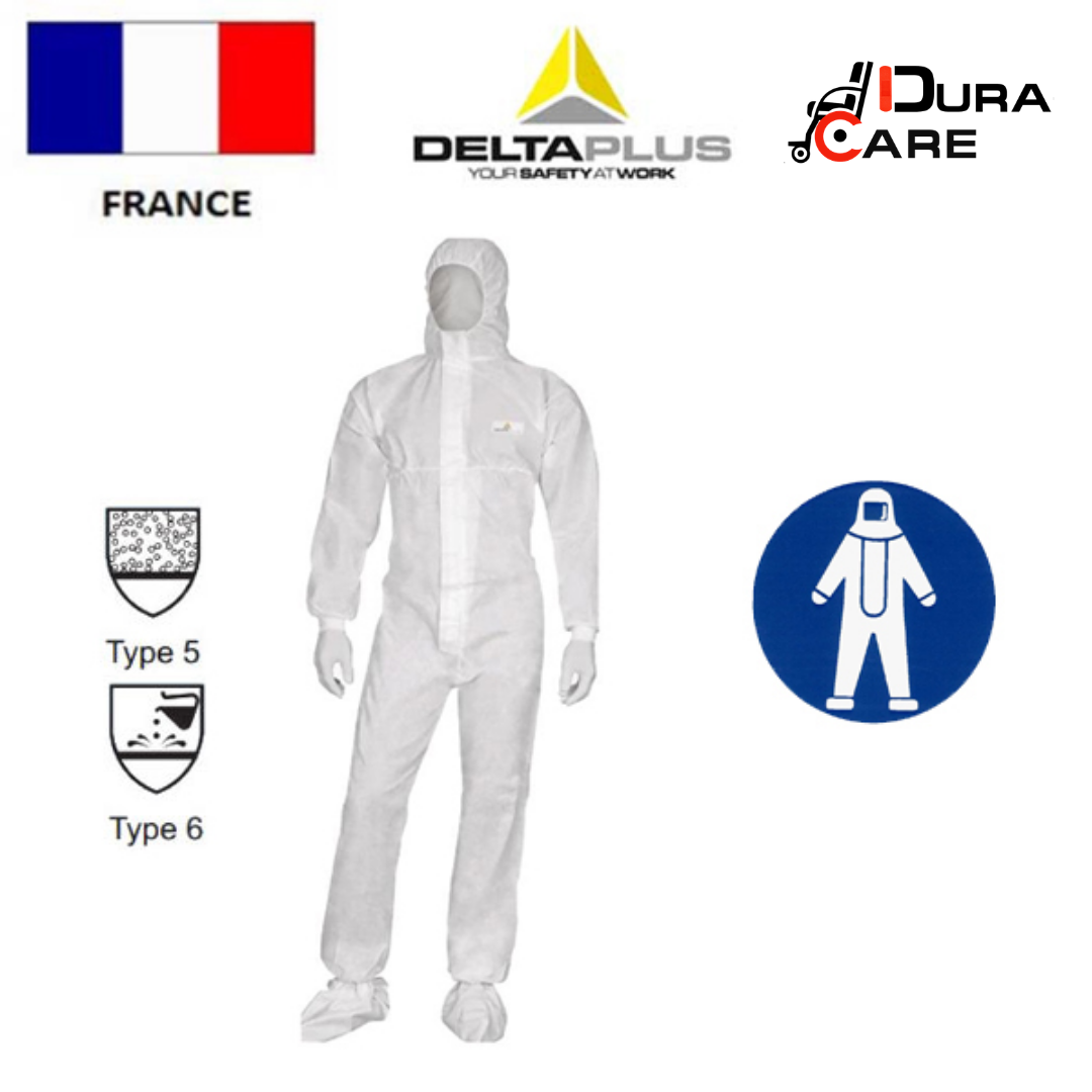 DELTAPLUS DT221 Overall with Elasticated Hood